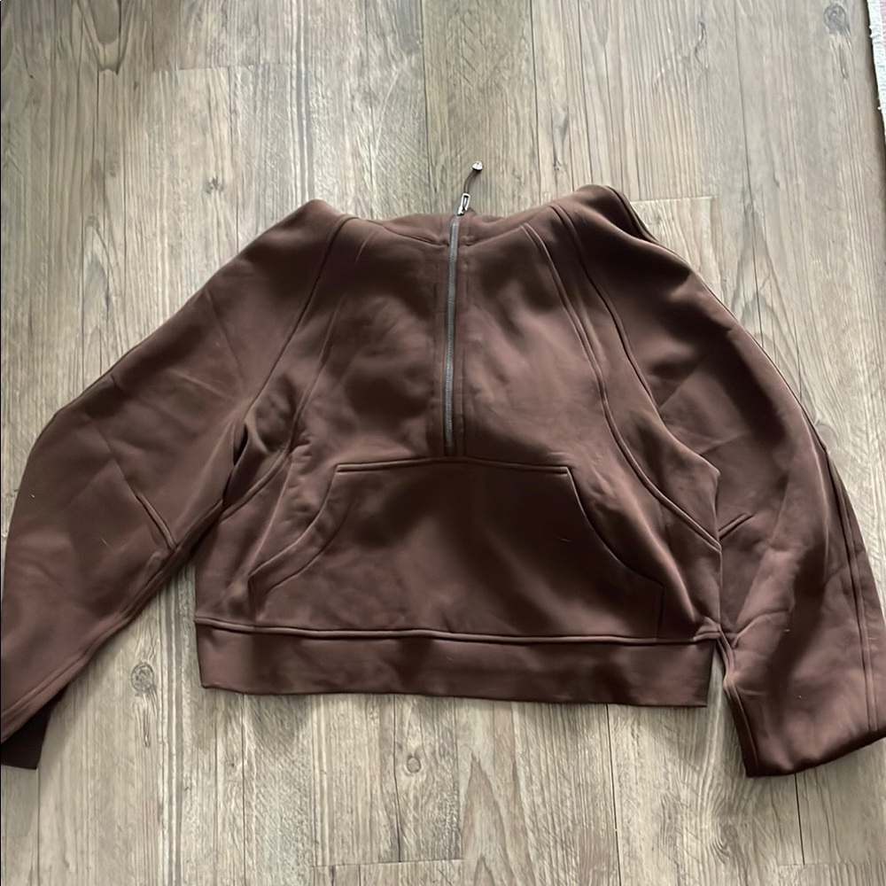 lululemon athletica Scuba Oversized Half Zip Hoodie Size M/L
